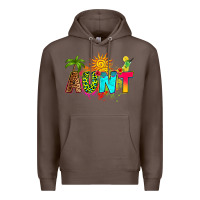 Coffee summer aunt Premium Hoodie - RanaPortraitStore