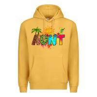 Mustard summer aunt Premium Hoodie - RanaPortraitStore