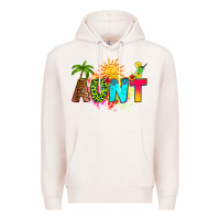Pale Pink summer aunt Premium Hoodie - RanaPortraitStore
