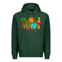 Sports Green summer aunt Premium Hoodie - RanaPortraitStore