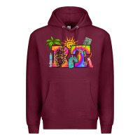 Burgundy respiratory therapist summer Premium Hoodie - RanaPortraitStore