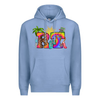 Colony Blue respiratory therapist summer Premium Hoodie - RanaPortraitStore