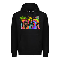 Black respiratory therapist summer Premium Hoodie - RanaPortraitStore