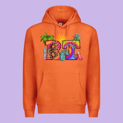 Premium Hoodie respiratory therapist summer