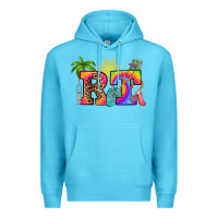 Ocean Blue respiratory therapist summer Premium Hoodie - RanaPortraitStore