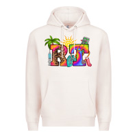 Pale Pink respiratory therapist summer Premium Hoodie - RanaPortraitStore