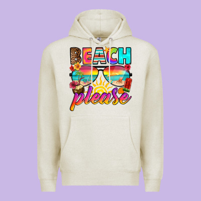 Premium Hoodie beach please