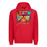 Red beach please Premium Hoodie - RanaPortraitStore