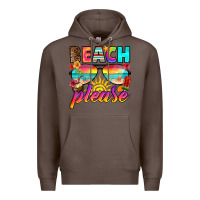Coffee beach please Premium Hoodie - RanaPortraitStore