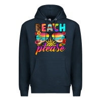 Navy beach please Premium Hoodie - RanaPortraitStore