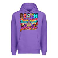 Purple beach please Premium Hoodie - RanaPortraitStore
