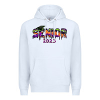 White senior 2023 halloween Premium Hoodie - RanaPortraitStore