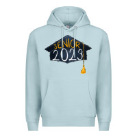 Blue Mist senior 2023 graduation Premium Hoodie - RanaPortraitStore