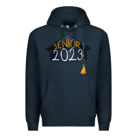 Navy senior 2023 graduation Premium Hoodie - RanaPortraitStore