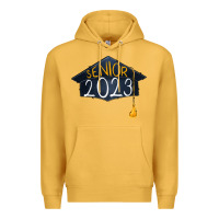 Mustard senior 2023 graduation Premium Hoodie - RanaPortraitStore