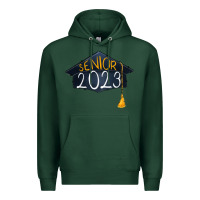 Sports Green senior 2023 graduation Premium Hoodie - RanaPortraitStore