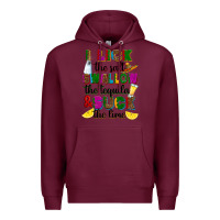 Burgundy i lick the salt swallow the tequila and suck the l Premium Hoodie - RanaPortraitStore