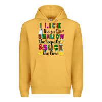 Mustard i lick the salt swallow the tequila and suck the l Premium Hoodie - RanaPortraitStore