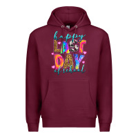 Burgundy happy last day of school Premium Hoodie - RanaPortraitStore