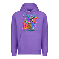 Purple happy last day of school Premium Hoodie - RanaPortraitStore