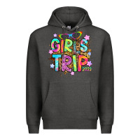 Charcoal Heather girls trip 2023 Premium Hoodie - RanaPortraitStore
