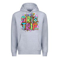 Heather Grey girls trip 2023 Premium Hoodie - RanaPortraitStore