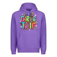 Purple girls trip 2023 Premium Hoodie - RanaPortraitStore