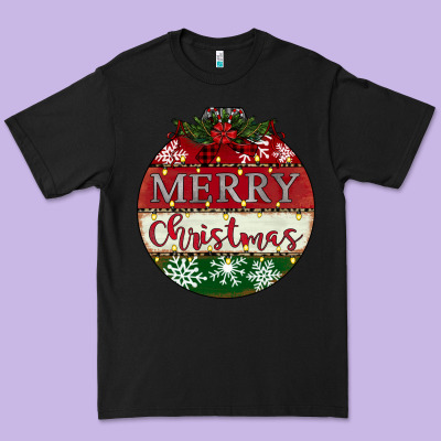 Merry Christmas Premium Tee Designed By Cowhidedigitalart