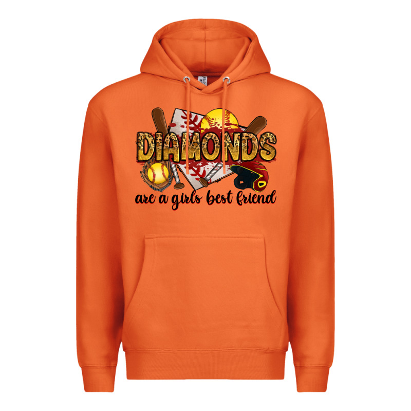 Diamonds Are A Girls Best Friends Premium Hoodie by RanaPortraitStore | Teevron