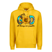 Lemon with god all things possible Premium Hoodie - RanaPortraitStore