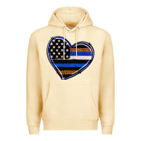 Pina Colada police heart Premium Hoodie - RanaPortraitStore