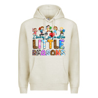 Oatmeal Heather i love my job for all the little reason Premium Hoodie - RanaPortraitStore