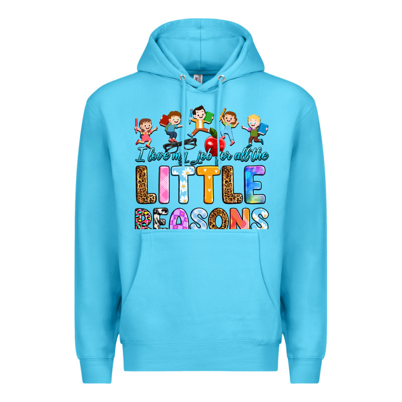 I Love My Job For All The Little Reason Premium Hoodie by RanaPortraitStore | Teevron