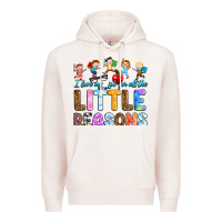Pale Pink i love my job for all the little reason Premium Hoodie - RanaPortraitStore