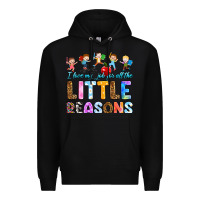 Black i love my job for all the little reason Premium Hoodie - RanaPortraitStore
