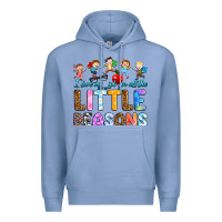 Colony Blue i love my job for all the little reason Premium Hoodie - RanaPortraitStore