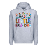 Heather Grey i love my job for all the little reason Premium Hoodie - RanaPortraitStore