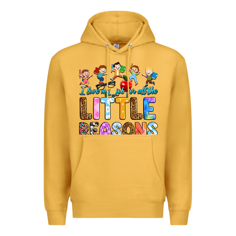 I Love My Job For All The Little Reason Premium Hoodie by RanaPortraitStore | Teevron