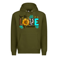Army Green for the love of sunshine Premium Hoodie - RanaPortraitStore