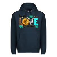 Navy for the love of sunshine Premium Hoodie - RanaPortraitStore