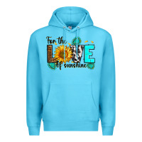 Ocean Blue for the love of sunshine Premium Hoodie - RanaPortraitStore