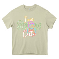 Mossy l am snow cute Heavy Core Tee - CowhideDigitalArt
