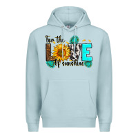 Blue Mist for the love of sunshine Premium Hoodie - RanaPortraitStore