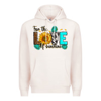 Pale Pink for the love of sunshine Premium Hoodie - RanaPortraitStore