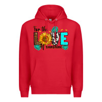 Red for the love of sunshine Premium Hoodie - RanaPortraitStore