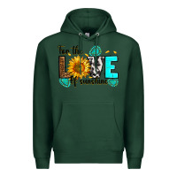Sports Green for the love of sunshine Premium Hoodie - RanaPortraitStore