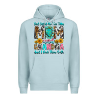 Blue Mist god gifted me two titles mom and grandma and i roc Premium Hoodie - RanaPortraitStore