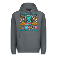 Rock god gifted me two titles mom and grandma and i roc Premium Hoodie - RanaPortraitStore
