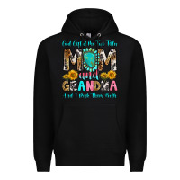 Black god gifted me two titles mom and grandma and i roc Premium Hoodie - RanaPortraitStore