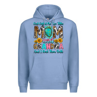 Colony Blue god gifted me two titles mom and grandma and i roc Premium Hoodie - RanaPortraitStore